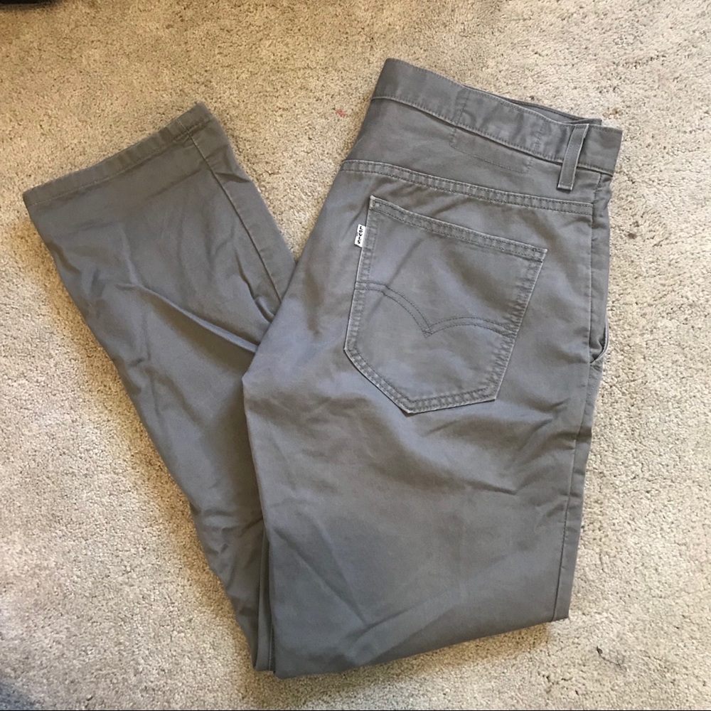 Levi flat front pants